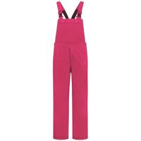 Carnaval verkleed tuinbroek voor kinderen - fuchsia roze