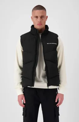 Black Bananas Block Bodywarmer Heren Zwart - Maat XS - Kleur: Zwart | Soccerfanshop