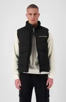 Black Bananas Block Bodywarmer Heren Zwart - Maat XS - Kleur: Zwart | Soccerfanshop