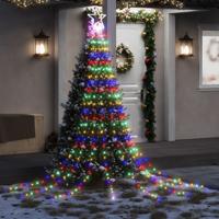 VidaXL Kerstboomverlichting 320 kleurrijke led&apos;s 375 cm