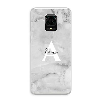 Ivory Marble: Xiaomi Redmi Note 10 Lite Transparant Hoesje