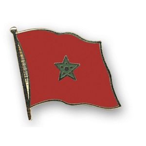 Pin broche/speldje Vlag Marokko 20 mm   -