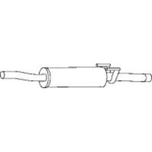 Romax Midden-/einddemper 31 2 076