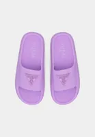 Guess Logo Slippers Dames Roze - Maat 37/38 - Kleur: Roze | Soccerfanshop