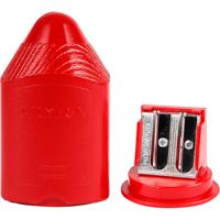 Puntenslijper, H: 8,5 cm, rood, 1 stuk