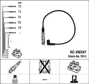 Bougiekabelset RCVW247