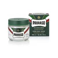 Proraso Crème Green Pre-Shave Cream Refreshing 100ml | Voor Mannen