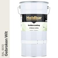 Holdbar Keldercoating Gebroken Wit (RAL 9010) 5 kg
