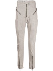 Rick Owens pantalon de jogging en coton - Gris