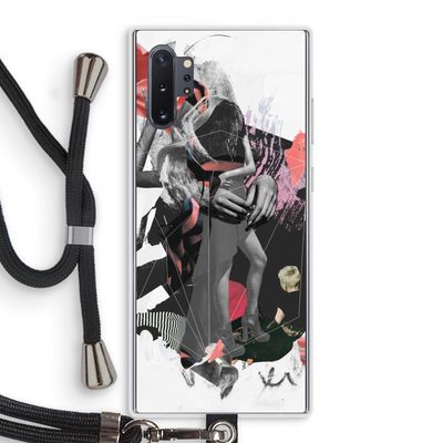 Dissimulation du réel: Samsung Galaxy Note 10 Plus Transparant Hoesje met koord