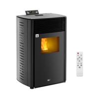 Pelletkachel - 13 kW - voor 50-325 m³ - 5 niveaus - timer