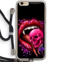 Dodelijk zoet: iPhone 6 PLUS / 6S PLUS Transparant Hoesje met koord