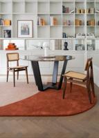 Layered - Vloerkleed Follow The Trace Green Patterned Wool Rug - 220x350 cm