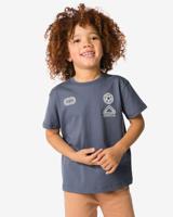 HEMA Kinder T-shirt Voetbal Donkergrijs (donkergrijs)