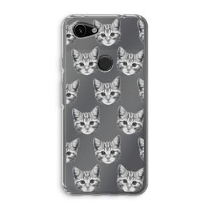Kitten: Google Pixel 3a Transparant Hoesje