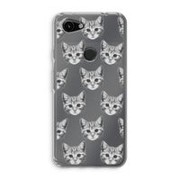 Kitten: Google Pixel 3a Transparant Hoesje