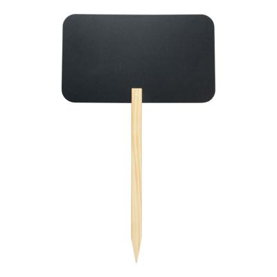 Krijtbordje rechthoekig op- stok - H73 x D45 cm - met stift