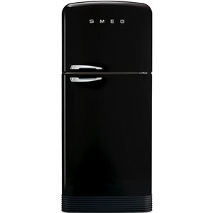 Smeg FAB50RBL5 koel-vriescombinatie Vrijstaand 524 l E Zwart