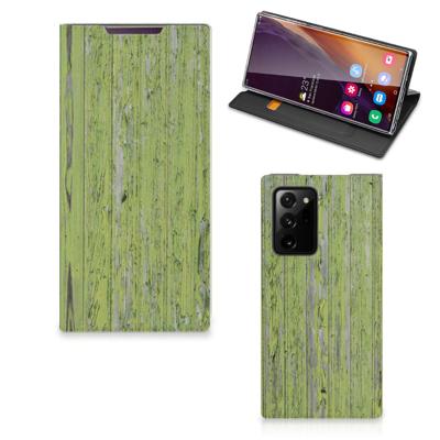 Samsung Galaxy Note 20 Ultra Book | Wallet Case | Green Wood