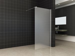 Wiesbaden Comfort inloopdouche 900x2000x10 mm nano melkglas/chroom