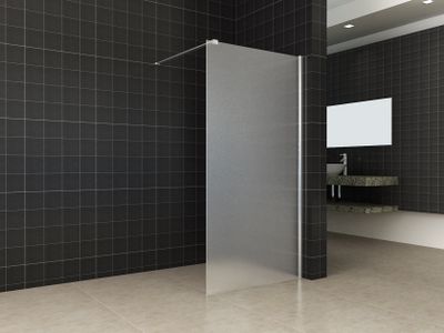 Wiesbaden Comfort inloopdouche 900x2000x10 mm nano melkglas/chroom