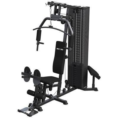 Krachtstation incl. 76,5 kg gewichten