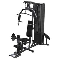 Krachtstation incl. 76,5 kg gewichten