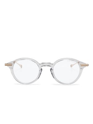 Dita Eyewear lunettes de vue à monture ronde - Tons neutres