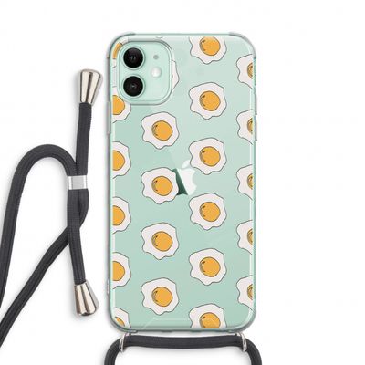 Bacon to my eggs #1: iPhone 11 Transparant Hoesje met koord