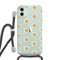 Bacon to my eggs #1: iPhone 11 Transparant Hoesje met koord