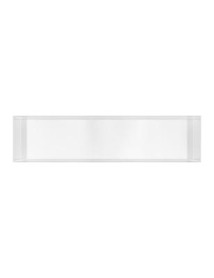 Hotbath &MORE Inbouwnis 30x120x10cm frameless Mat Wit