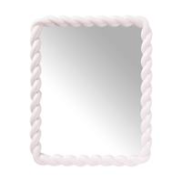 Spiegel twist - roze - 53x43 cm Spiegel twist - roze - 53x43 cm