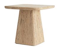 Light & Living Bijzettafel 'Kepami' Travertin, 45 x 45cm, kleur Zand Light & Living Bijzettafel 'Kepami' Travertin, 45 x 45cm, kleur Zand