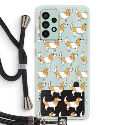 Doggy: Samsung Galaxy A52s 5G Transparant Hoesje met koord