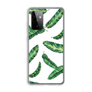 Lange bladeren: Samsung Galaxy A72 Transparant Hoesje