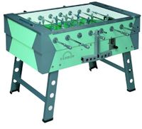 FAS voetbaltafel Rainbow CP 114,5 x 70 x 87 cm hout/RVS groen - thumbnail