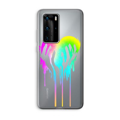 Hold My Heart: Huawei P40 Pro Transparant Hoesje