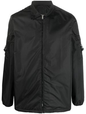 Givenchy chemise zippée à manches longues - Noir