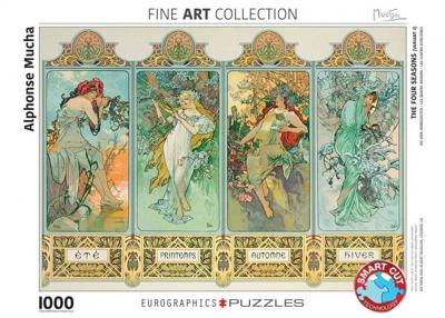 Alphonse Mucha Puzzel 1000 Stukjes