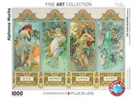 Alphonse Mucha Puzzel 1000 Stukjes