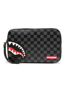 sprayground kid pochette à carreaux - Noir