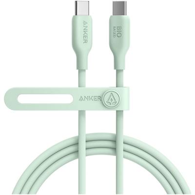 Anker 543 Eco-friendly Bio-TPU C-C Green 6ft Oplader Groen Anker 543 Eco-friendly Bio-TPU C-C Green 6ft Oplader Groen