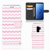 Samsung Galaxy S9 Plus | Telefoon Hoesje | Waves Roze