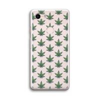 Weed: Google Pixel 3 Transparant Hoesje