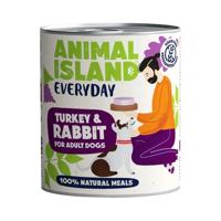 ANIMAL ISLAND Everyday Turkey and rabbit - natvoer voor honden - 800g