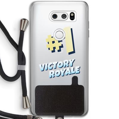 Victory Royale: LG V30 Transparant Hoesje met koord