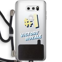 Victory Royale: LG V30 Transparant Hoesje met koord