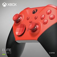 Microsoft Xbox Elite Series 2 - Core Zwart, Rood Bluetooth/USB Gamepad Analoog/digitaal Xbox Series S, Xbox Series X, PC, Xbox One, Xbox One S, Xbox One X - thumbnail