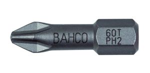 Bahco 10xbits ph1 25mm 1/4" torsion | 60T/PH1