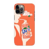 Peach please!: Volledig geprint iPhone 12 Pro Max Hoesje
